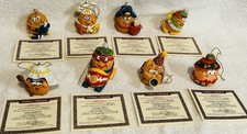 Set Of 8 Vintage 1996 McDonald’s Merry McNugget Christmas Ornaments w/COA’S RARE picture