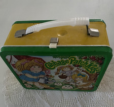 NOS 1980's Vintage 1983 Cabbage Patch Kids King-Seeley Metal Lunchbox w Thermos picture