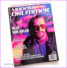 MODERN DRUMMER - July 1993 - ALEX VAN HALEN + Dave Grohl of Nirvana picture