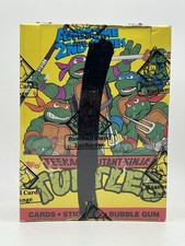 1990 Topps Teenage Mutant Ninja Turtles TMNT Series 2 Wax Box 48 Packs BBCE Wrap picture