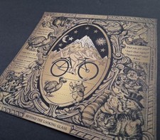 BLOTTER ART RIDE THROUGH THE LOOKING GLASS BIKE DAY 2026 DOUBLE SIDED PRINT picture