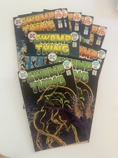 Swamp Thing #8 9 10 11 DC Comics 1974 - Lot of 9 - Bernie Wrightson picture