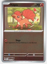 Vulpix 008/086 Pokemon Chaos Rising Reverse Holofoil NM picture