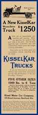 1916 Kissel Motor Car Co. KISSELKAR Trucks Hartford NEW Sign: 12x36