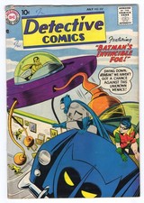 Detective Comics 257 1958 DC Comics VG 4.0 Batman Martian Manhunter Robin picture