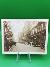 1919 Boston MA WWI Victory Celebration Original Photo Antique Cars Street Scene picture