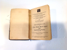 Burlington Route The Standard Code of Train Rules -1929 picture