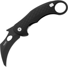 LionSTEEL L.E.ONE Framelock Black Folding MagnaCut Steel Pocket Knife LE1ABB picture