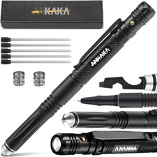 6-in-1 Tactical Pen – Bolígrafo Táctico Defensa, Luz, Herramientas picture