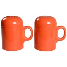 Homer Laughlin Fiesta Poppy Stove Top Salt & Pepper 10353273 picture