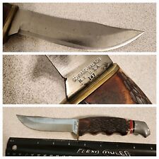 Vintage Schrade Walden NY USA Model 147 Fixed Blade Hunting Knife picture