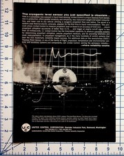 1960s United Control Cryogenic Level Sensor Aerospace Ad Redmond WA picture