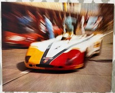 Original 1971 Porsche Dealer Calendar Display Print Race Car #23 16.75x13.5 picture
