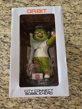 Orbit Houston Astros City Connect Bobblehead 2024 MLB Stros Mascot - New In Box picture