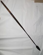 Vintage Zulu Spear IronAnd Hand Carved Wood picture