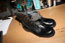 NOS unissued USGI 1966 dtd all leather black combat boots sz 8N  picture