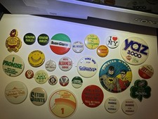 Vintage Buttons Pin Lot picture