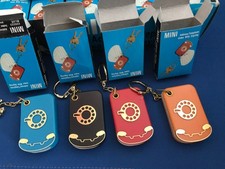 Vintage Mini Telephone Address Index Book Key Ring - NIB picture