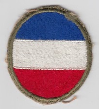 Vintage WW2 era US Army Ground Forces Patch Insignia Military OD Border ORIGINAL picture