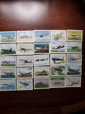 WINGS CIGARETTES SERIES (C) COMPLETE SET AIRPLANE CARDS 1940's VINTAGE WW2  picture