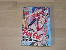 Does a Hot Elf Live Next Door to You Volume 1 English Manga ~ 1st Printing 2021 picture