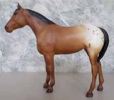 Vintage 1971-1988 Breyer Quarter Horse Yearling Bay Brown Appaloosa B picture