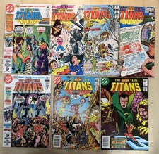NM/NM+ Lot 7x New Teen Titans DC 1982 #16 17 19 20 21 - #28 29  Mark Jewelers 💎 picture