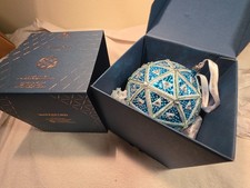 Waterford Crystal 2022 Times Square Masterpiece Gift of Wisdom Ball Ornament picture