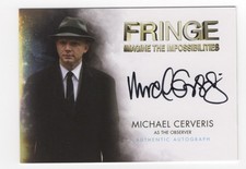 Michael Cerveris as The Observer FRINGE Seasons 1 & 2 Autograph Card Auto #A9 picture