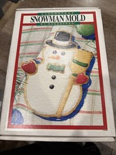 Sassafras Super Stone Snowman Cookie Mold 12