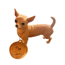 The Canine Collection Chihuahua Dog Figurine Tan Realistic Miniature Statue picture