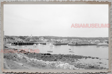 50s ROCKPORT ARANSAS TEXAS AMERICA HARBOR PORT OLD VINTAGE USA Photograph 8103 picture