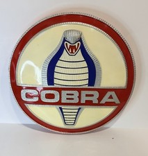 Rare Official Ford Licensed SVT Cobra 12.5” Wall Plaque Shelby Style Sign picture