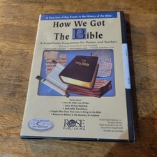 How We Got The Bible - Cd-rom New picture