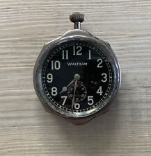 Antique Early 1900s Waltham Watch Co 8 Day 7 Jewels Car Clock Automobile Deco picture
