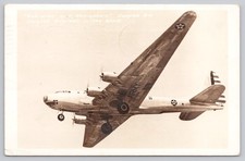 Douglas B-19 Bomber RPPC Postcard WWII Era