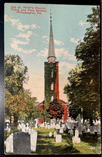 Vintage Postcard 1907-15 Old St. Peter's Church, Philadelphia, Pennsylvania (PA) picture