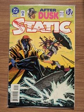 Static #24 VF+ 8.5 DC | Milestone 1995 Static shock original series  picture