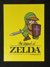 1989 Topps Nintendo Stickers 5 Legend Of Zelda Link picture