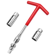 3Pcs Spark Plug Socket Wrench Set T Handle Tool picture