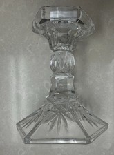 beautiful vintage candleholder crystal picture