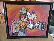 Disney Framed Canvas Goofy Art by Dick Duerrstein picture