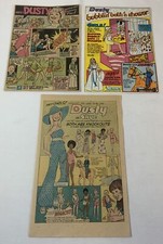lot of three 1970s Kenner DUSTY action figure doll cartoon ads ~ 6x9 picture