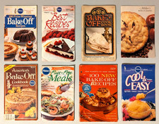 Vintage Cookbook Collection Lot of 8 Booklet Pamphlets Pillsbury Bake-Off picture