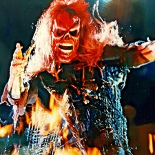Halloween Horror Nights 5 1995 Press Kit Photo Demon Knight of Hell HHN 8 x 10 picture