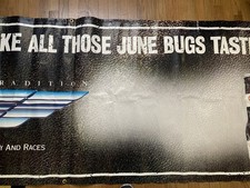STURGIS 1997 RALLY & RACE BANNER COORS OFFICIAL BEER HARLEY-DAVIDSON/STURGIS picture