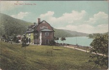 The Inn Foxburg PA 1910 Allegheny River Riverside Lodge Postcard picture