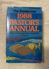 The Zondervan Pastor’s Annual 1988 T.T. Crabtree Preaching Program Book picture