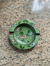 Vintage Chinese Cloisonné Ashtray Dish picture