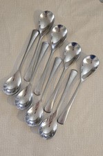 Vintage ANA Japan Airways SPOONS Flatware Cutlery Stainless Steel  Lot of 8 picture